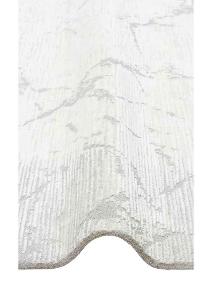 Pasific Serisi Eskitme Desenli Salon Oturma Odası Koridor Antre Modern Halı 20 CREAM GREY XW - Carpetdocia
