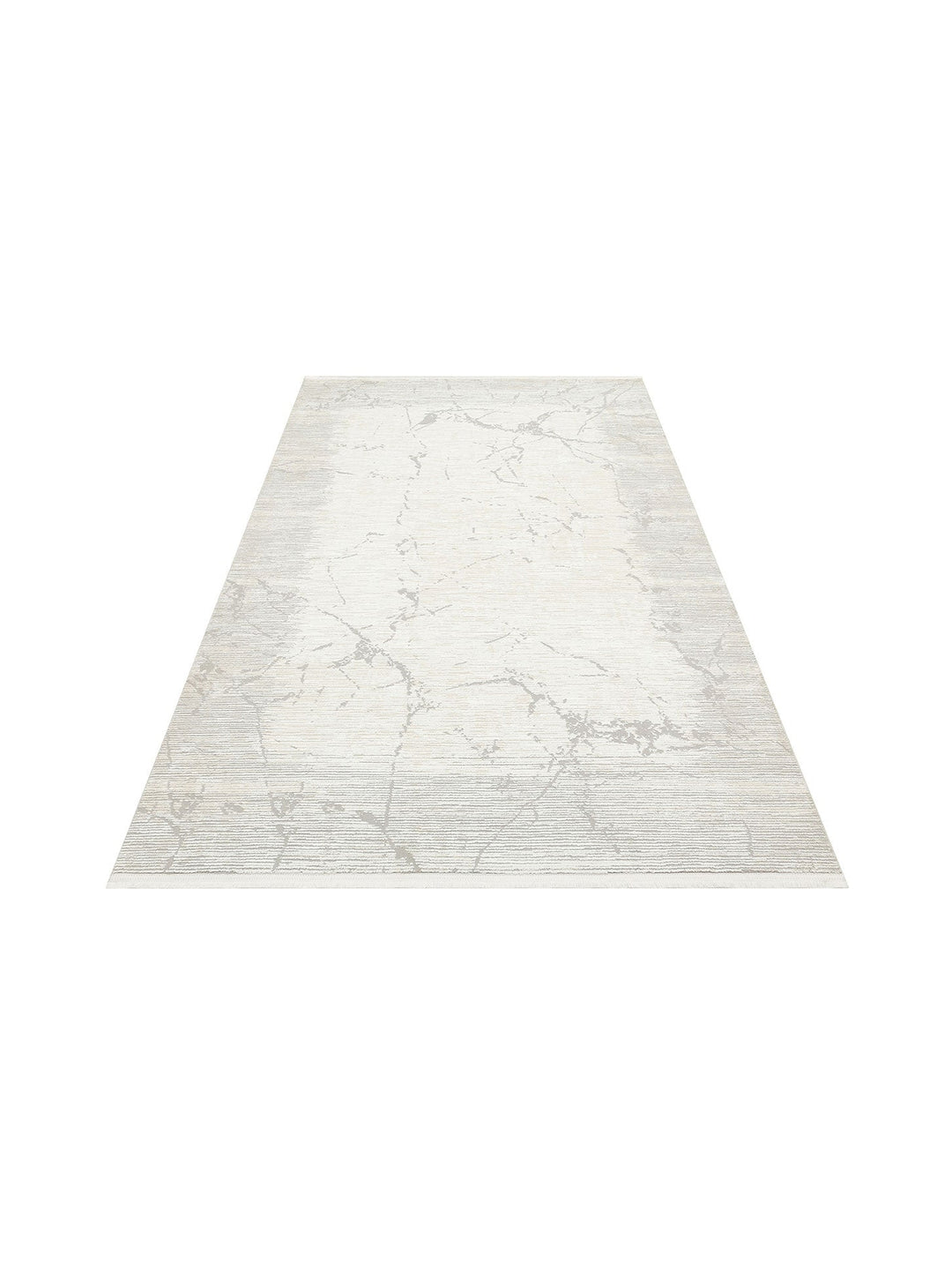 Pasific Serisi Eskitme Desenli Salon Oturma Odası Koridor Antre Modern Halı 20 CREAM GREY XW - Carpetdocia