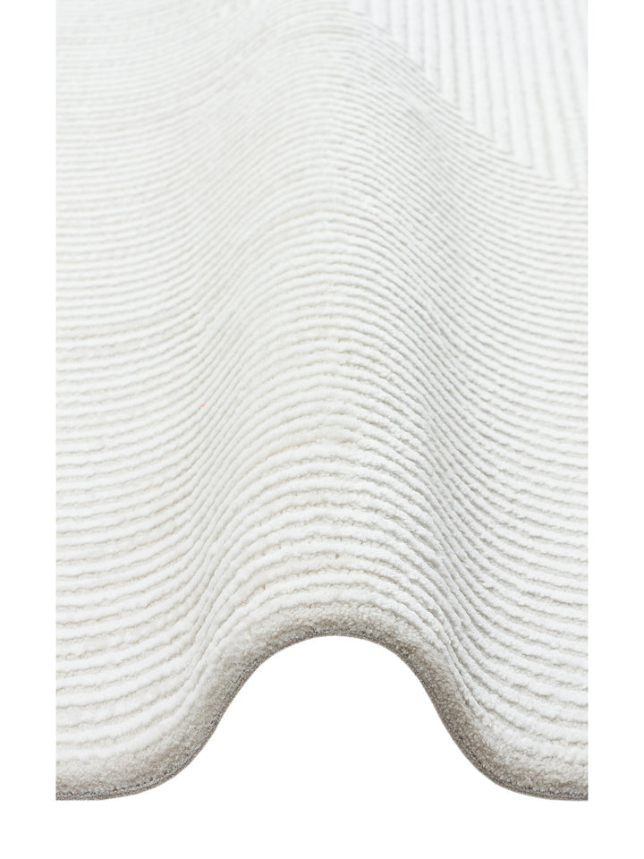 Pasific Serisi Eskitme Desenli Salon Oturma Odası Koridor Antre Modern Halı 22 CREAM GREY XW - Carpetdocia