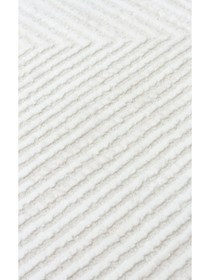 Pasific Serisi Eskitme Desenli Salon Oturma Odası Koridor Antre Modern Halı 22 CREAM GREY XW - Carpetdocia