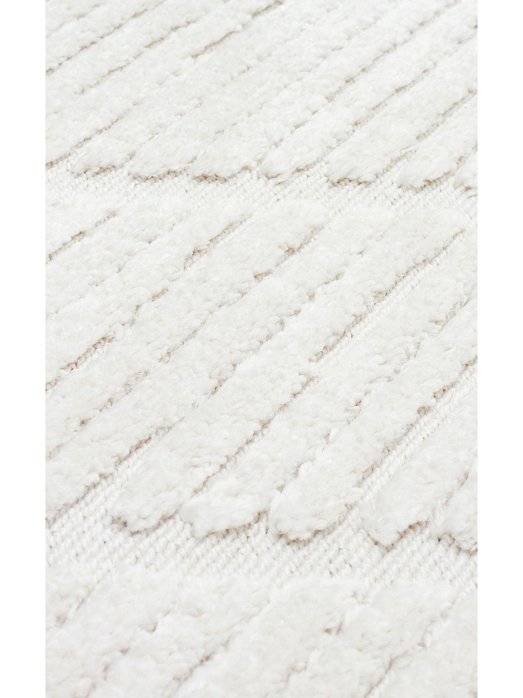 Tabasco Serisi Etnik Desenli Oturma Odası Salon Koridor Modern İskindinav Halı 08 WHITE - Carpetdocia