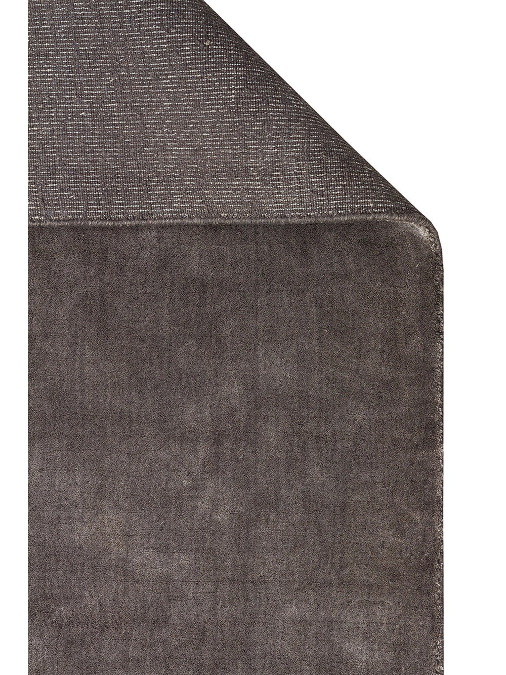 Tiffany Serisi %100 Naturel Keten ve Pamuk El Dokuma Modern Salon Oturma Odası Yatak Odası Halı COAL - Carpetdocia