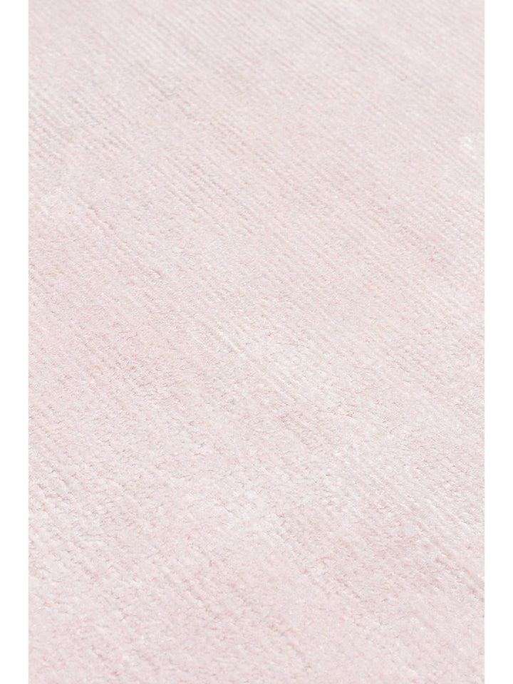 Victoria Serisi %100 Naturel Viskon El Dokuma Sade Modern Salon Oturma Odası Yatak Odası Halı POWDER - Carpetdocia