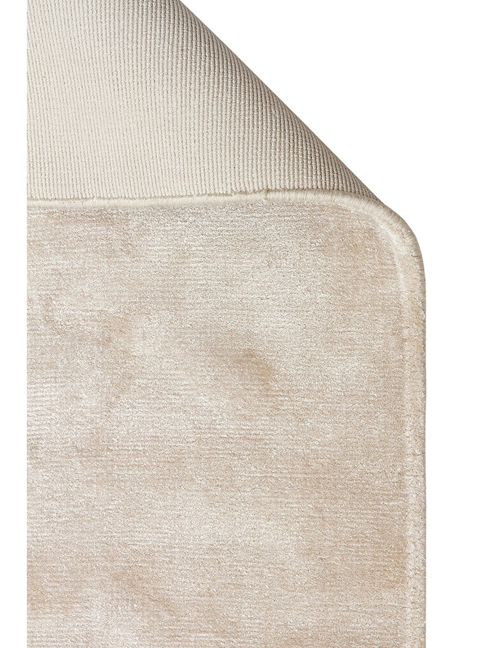 Victoria Serisi %100 Naturel Viskon El Dokuma Sade Modern Salon Oturma Odası Yatak Odası Halı SAND - Carpetdocia