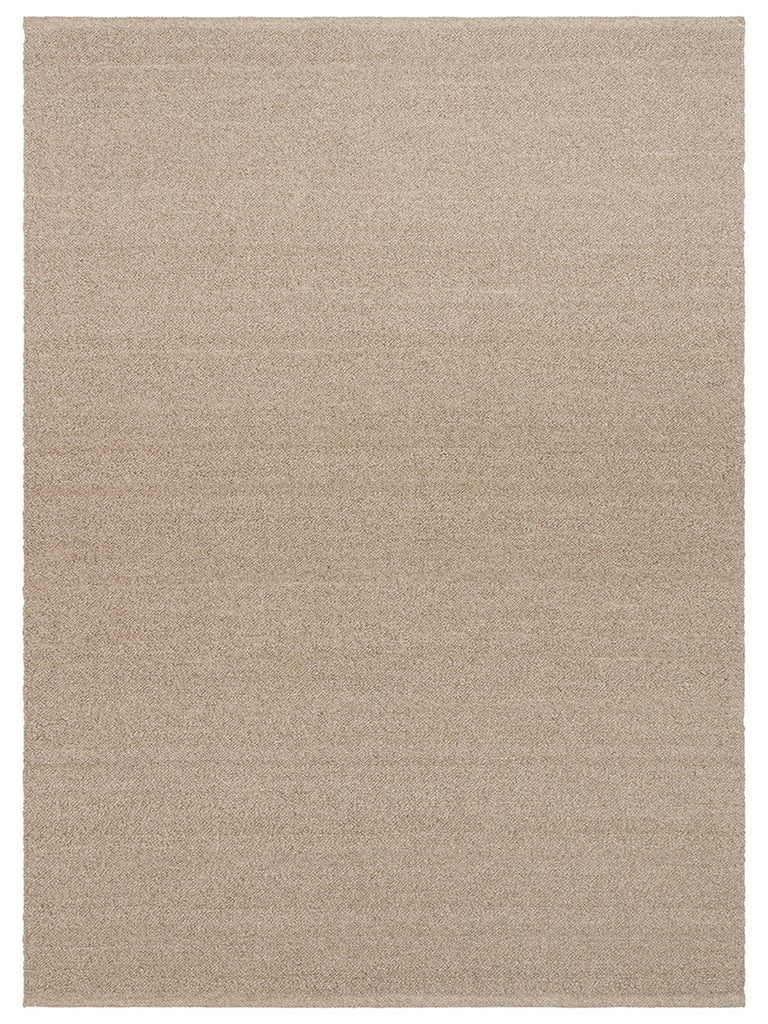 Agra Series Wool Polyester and Cotton Blend Handwoven Rug BEIGE
