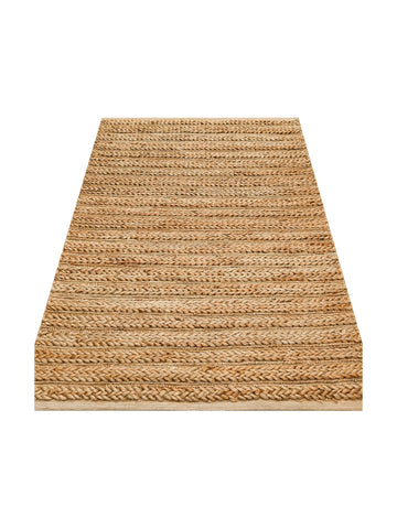 Baccarat Jüt %100 Naturel Oturma Odası Koridor Antre Mutfak Balkon El Dokuma Hasır Halı BAC MIX NAT - Carpetdocia
