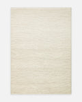 Tapis tissé main en maille pour salon, séjour, chambre de la série Bern IVOIRE
