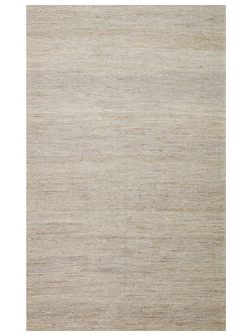 Coffee %100 Naturel Kendir Oturma Odası Salon Koridor Antre Yatak Odası Örgü Halı PLAIN GREY - Carpetdocia