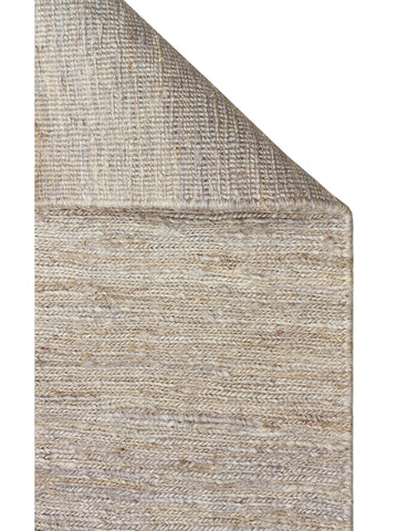 Coffee %100 Naturel Kendir Oturma Odası Salon Koridor Antre Yatak Odası Örgü Halı PLAIN GREY - Carpetdocia