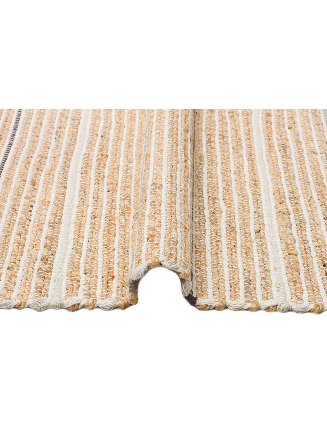 Crown Jüt %100 Naturel El Dokuma Oturma Odası Koridor Antre Mutfak Balkon Hasır Halı 05 NAT.GREY - Carpetdocia