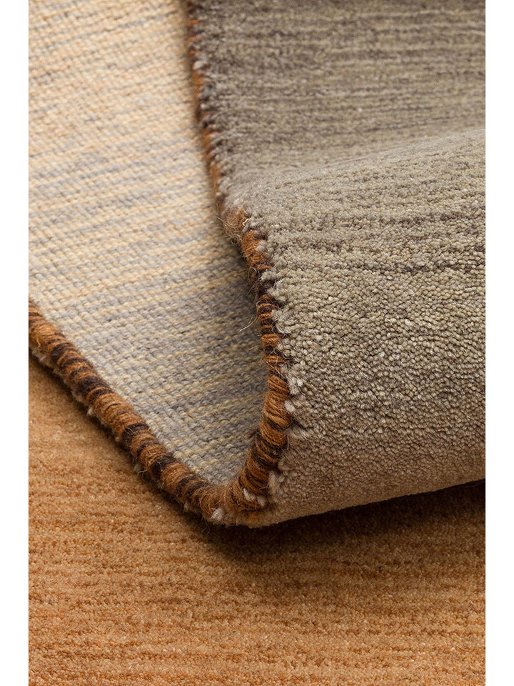Donatella Serisi %100 Yeni Zelanda Yünü El Dokuma Gradyan Salon Oturma Odası Halı ASH BROWN - Carpetdocia