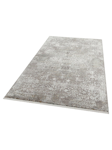 Elegant Özel Işıltılı Yüksek Kaliteli Sık Dokuma Salon Oturma Odası Koridor Modern Halı 10CREMGREYXW - Carpetdocia
