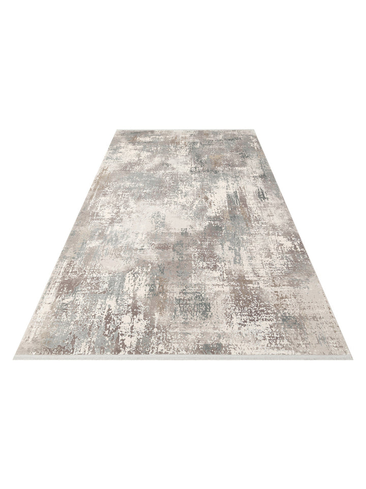 Elegant Özel Işıltılı Yüksek Kaliteli Sık Dokuma Salon Oturma Odası Koridor Modern Halı 35GREYBEIGEX - Carpetdocia