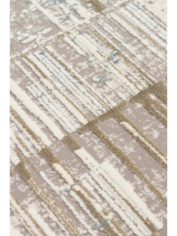 Elegant Özel Işıltılı Yüksek Kaliteli Sık Dokuma Salon Oturma Odası Koridor Modern Halı 36CREAMBEGX - Carpetdocia