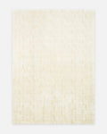 Tapis moderne fait main 3D sculpté pour salon, séjour, chambre, couloir et entrée de la série Fluffy IVOIRE