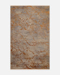 Tapis de salon moderne tissé serré de haute qualité, texture haute et basse série Göreme 01 CUIVRE
