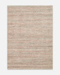 Helsinki Série Tapis tissé main moderne scandinave en laine naturelle 100 % et viscose pour salon, séjour ROSE