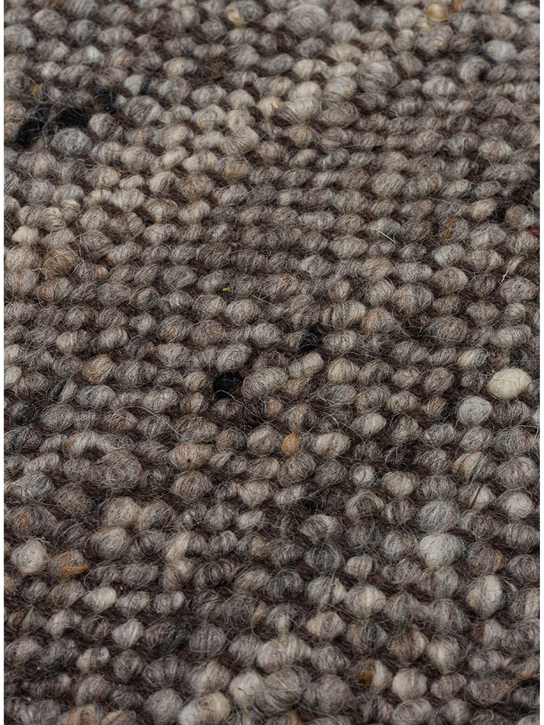 Jakarta Series Wool Polyester and Cotton Blend Handwoven Rug ANTHRACITE