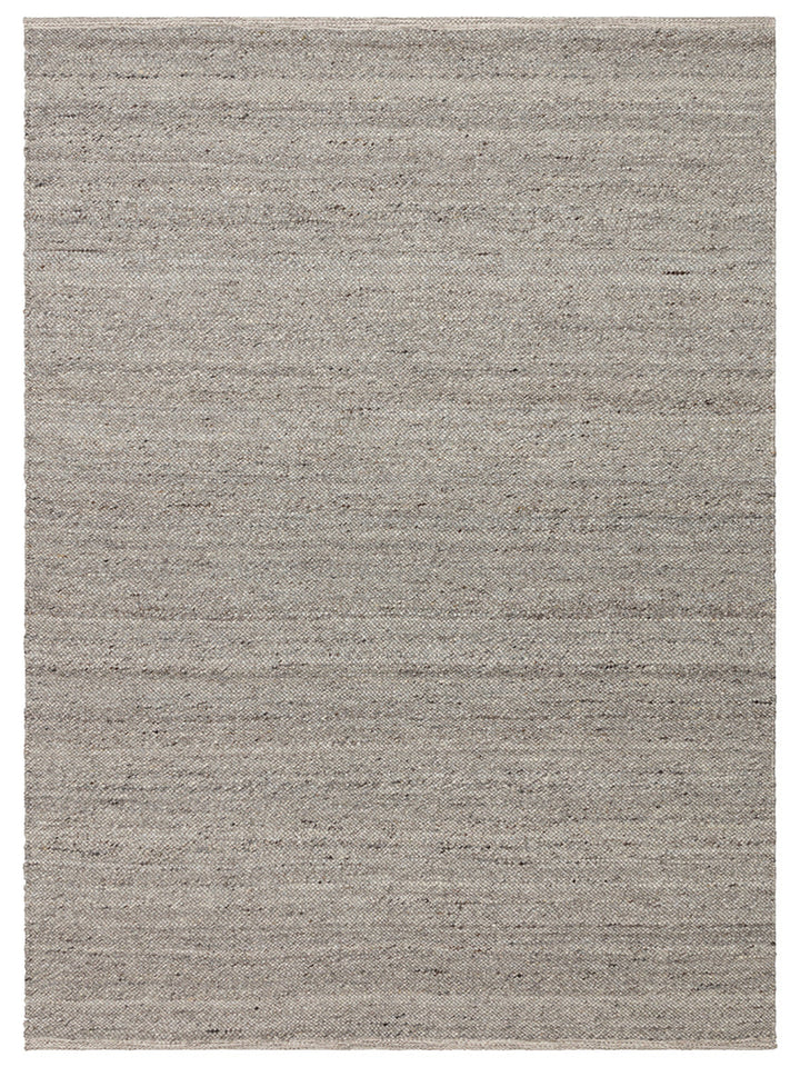 Jakarta Series Wool Polyester and Cotton Blend Handwoven Rug SILVER