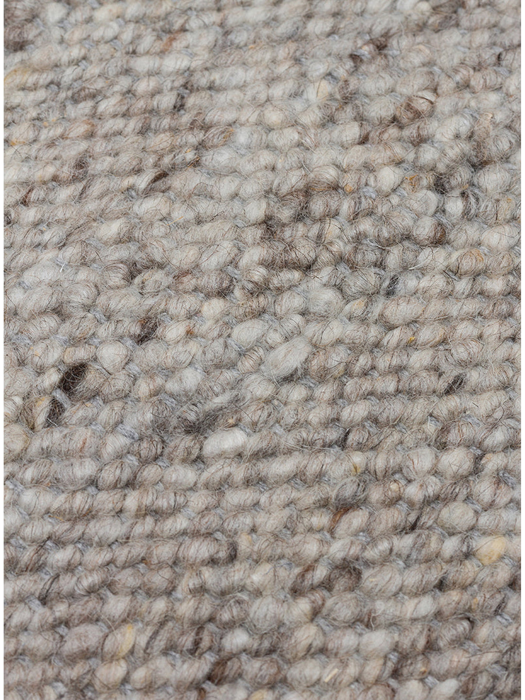 Jakarta Series Wool Polyester and Cotton Blend Handwoven Rug SILVER
