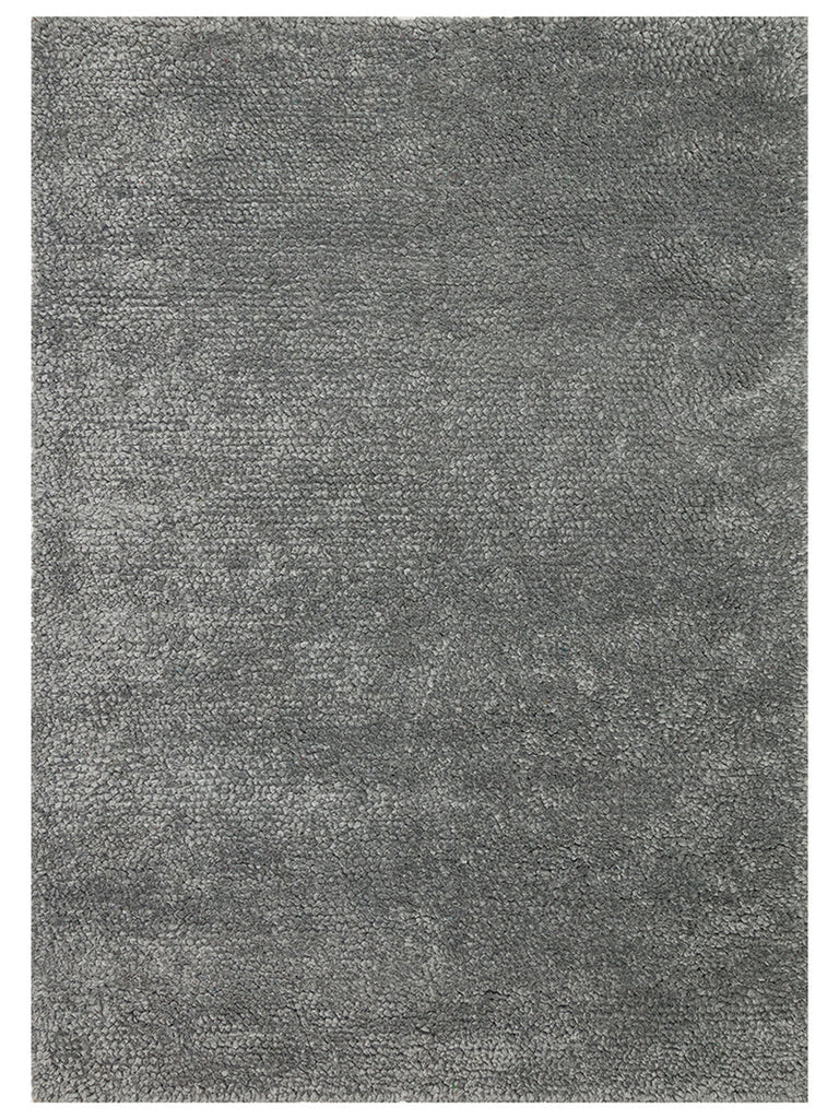 Kanin Series Handwoven Shaggy Soft Living Room Sitting Room Bedroom Rug GREY