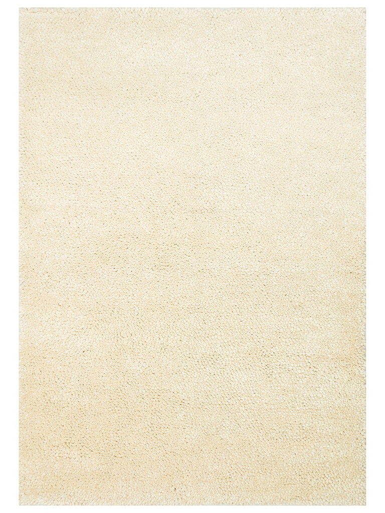 Kanin Series Handwoven Shaggy Soft Living Room Sitting Room Bedroom Rug IVORY