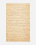 Tapis en jute naturel tissé à la main avec texture tricotée différente Knit Jüt TRIPLE CREAM XW  