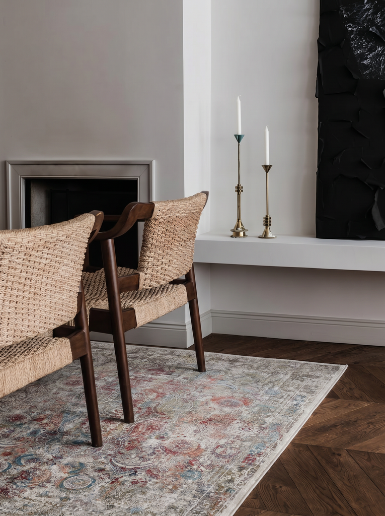 Elegant spezieller schimmernder hochwertiger dicht gewebter moderner Wohnzimmer Flur Teppich 09 MULTY XW