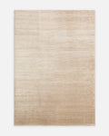 Portofino-Serie, moderner handgeknüpfter Teppich aus 100 % natürlicher Viskose, Wolle und Baumwolle für Wohnzimmer und Wohnbereich, BEIGE
