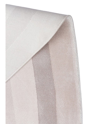 Monza Art Geometric Pattern High Quality Dense Weave Shiny Modern Living Room Carpet 05 CREAM GREY