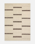 Oasis handgefertigter Kelim aus 100 % Wolle IVORY ESPRESSO