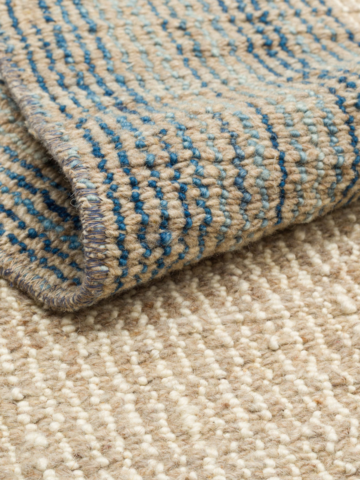 Oasis %100 Yün El Emeği ile Üretilen Kilim SAND kıvrım detayı