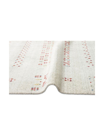 Oushak Carnaval 100% Natural Easy to Clean Handcrafted TENCEL™ Modern Uşak Carpet 06 BEIGE