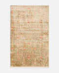Oushak Carnaval Tapis Uşak Moderne TENCEL™ 100 % Naturel, Facile à Nettoyer, Fait Main 08 GREEN AUTUMN