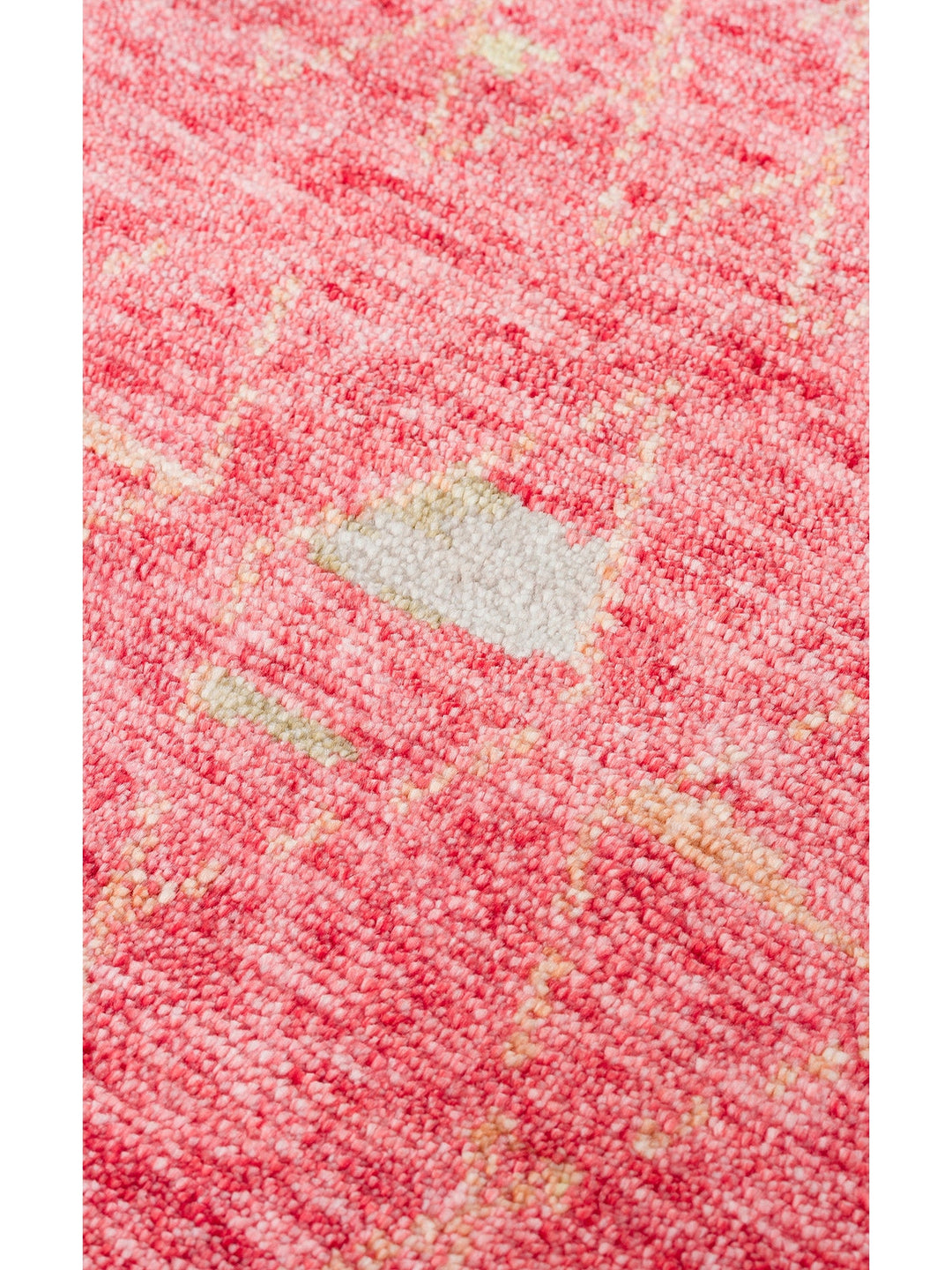 Oushak Carnaval %100 Naturel Kolay Temizlenir El Emeğiyle Üretilen TENCEL™ Modern Uşak Halısı 15 RED - Carpetdocia