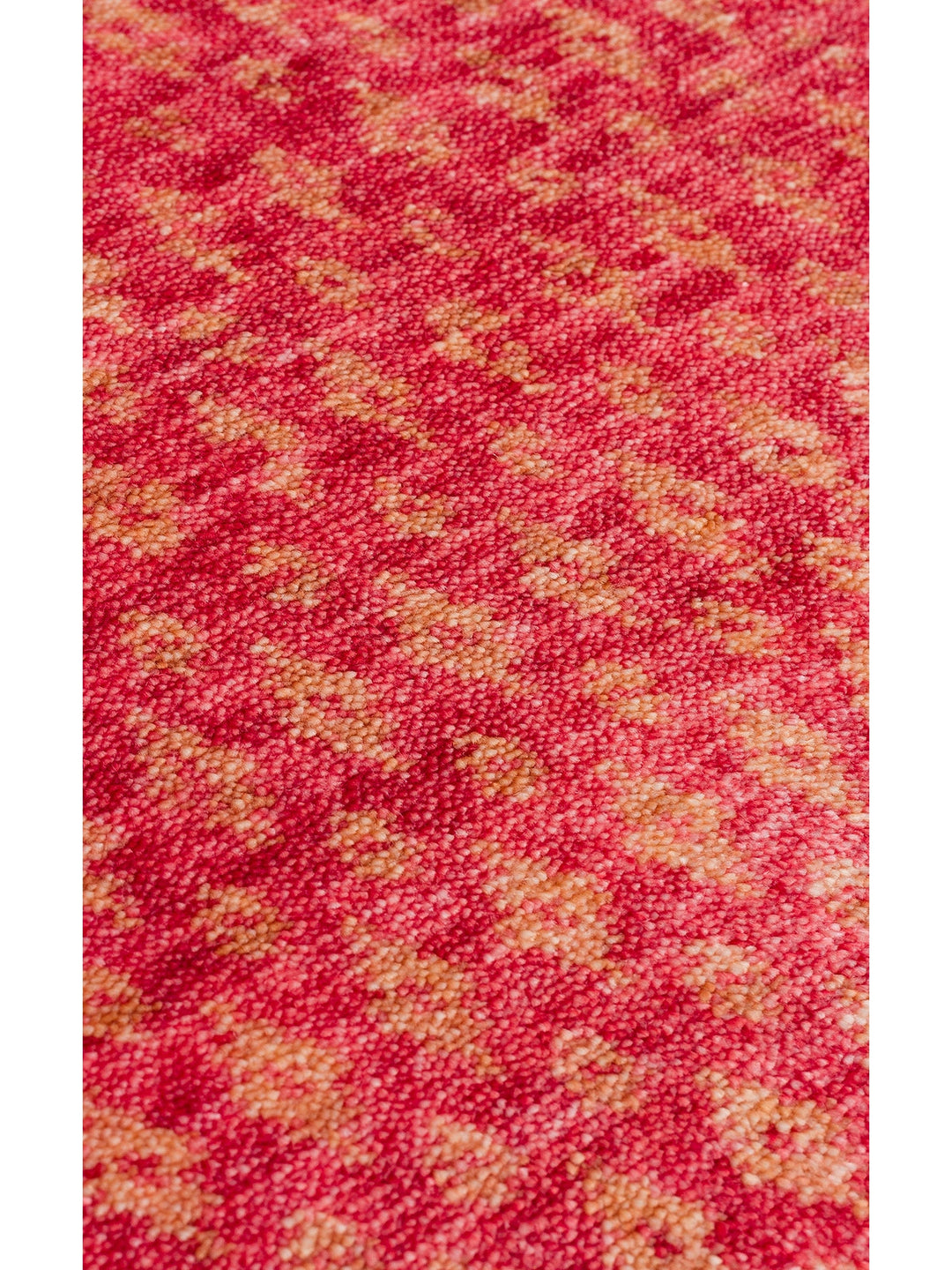 Oushak Carnaval %100 Naturel Kolay Temizlenir El Emeğiyle Üretilen TENCEL™ Modern Uşak Halısı 15 RED - Carpetdocia