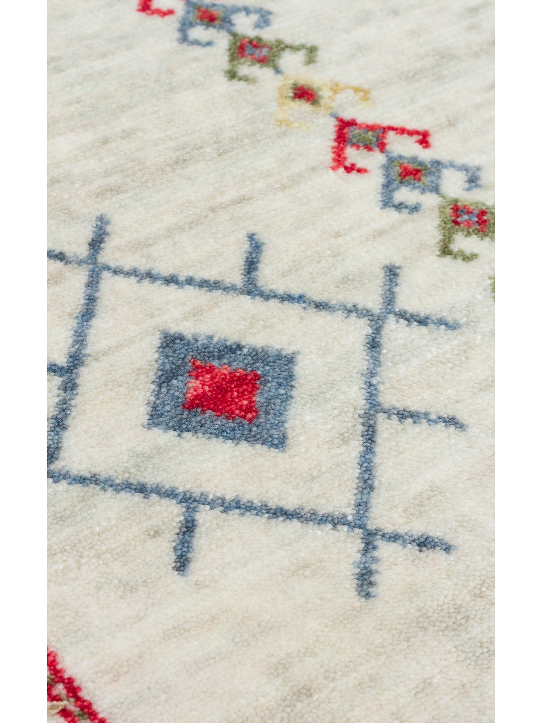 Oushak Carnaval %100 Naturel Kolay Temizlenir El Emeğiyle Üretilen TENCEL™ Modern Uşak Halısı 20 BEIG - Carpetdocia