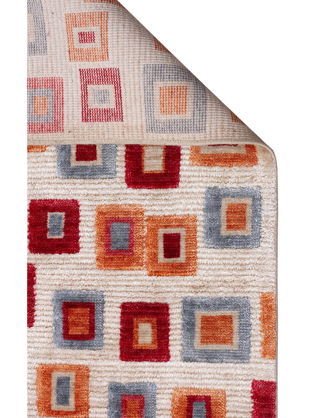 Oushak Carnaval %100 Naturel Kolay Temizlenir El Emeğiyle Üretilen TENCEL™ Modern Uşak Halısı 21 BEGM - Carpetdocia