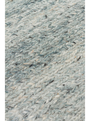 Paglia Serisi %100 Naturel Yeni Zelanda Yünü Sumak Düğümü El Dokuma Salon Oturma Odası Halı BLUE - Carpetdocia