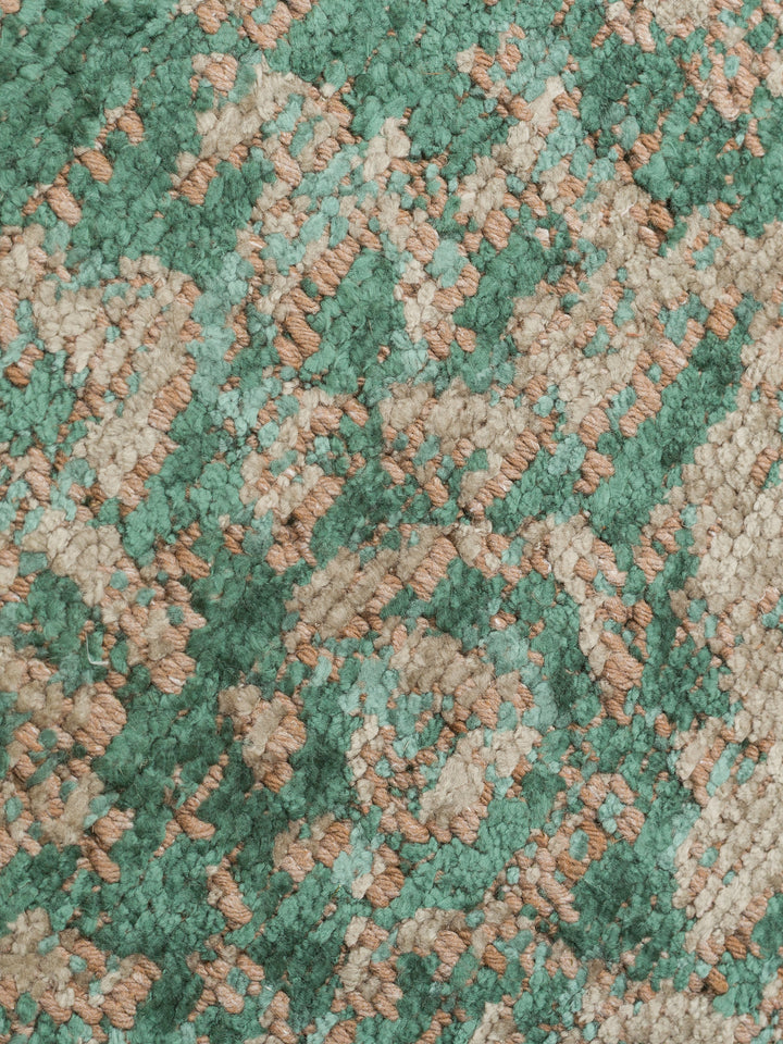Ruggadocia Aqua Çiçek Desenli Halı detay