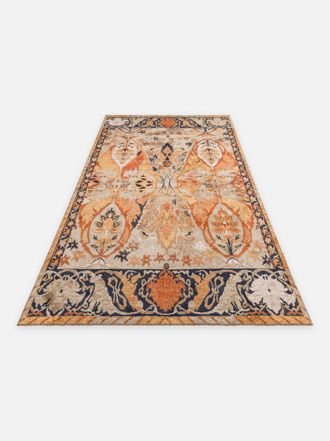 Ruggadocia Bidjar Apricot Hayat Ağacı Desenli Halı detay