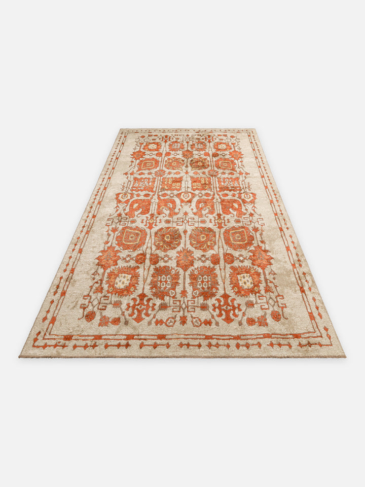 Ruggadocia Saffira Lale Desenli Halı detay