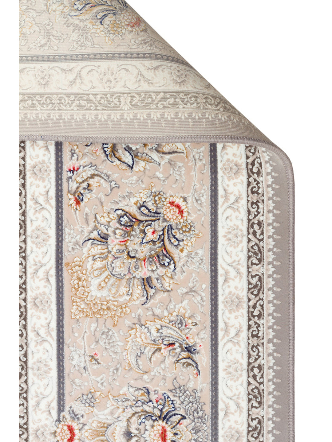 Tahran Serisi Klasik Desenli Yüksek Kalite Sık Dokuma Özel Salon Oturma Odası Halı 02LGR - Carpetdocia