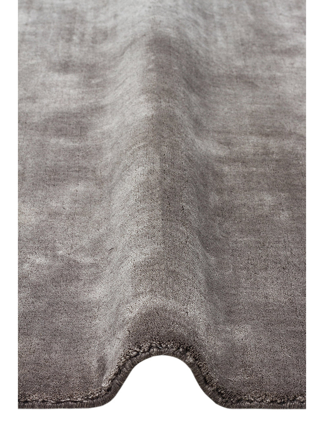 Tiffany Serisi %100 Naturel Keten ve Pamuk El Dokuma Modern Salon Oturma Odası Yatak Odası Halı COAL - Carpetdocia