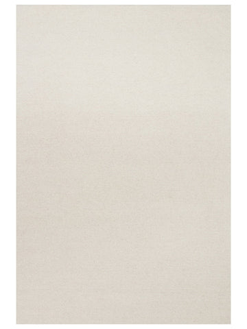 Tapis tissé à la main en mélange de laine et coton série Vienna IVORY