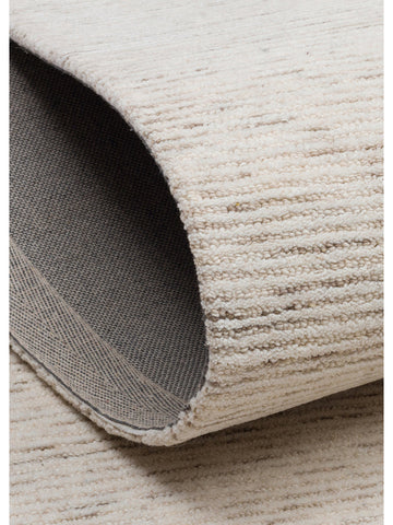 Tapis tissé à la main en mélange de laine et coton série Vienna LIGHT NATURAL
