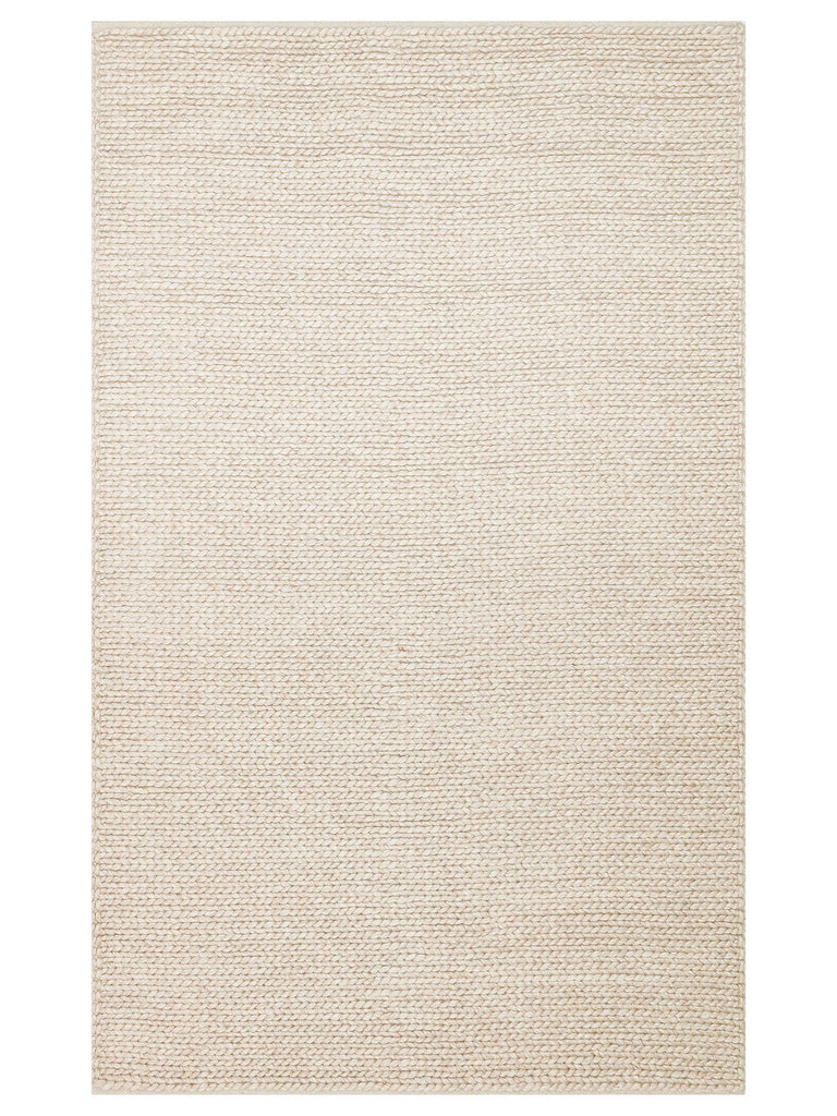 Woolstar 100% Natural Kazak Pattern Living Room Hallway Entrance Handwoven Knit Rug BEIGE